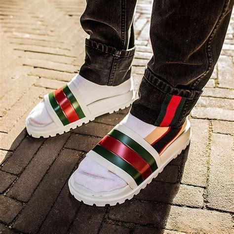 gucci web slides|affordable gucci slides.